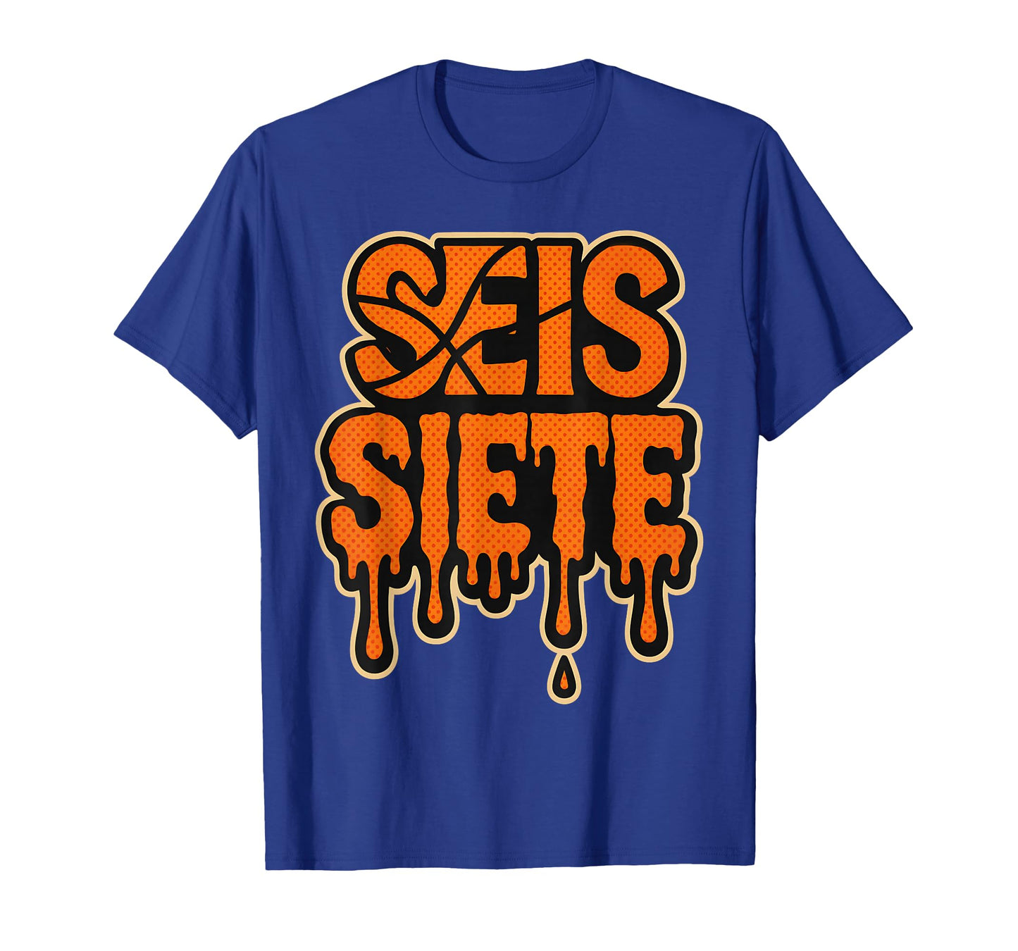 67 Six Seven SEIS Siete Spanish Brainrot Birthday Meme T-Shirt