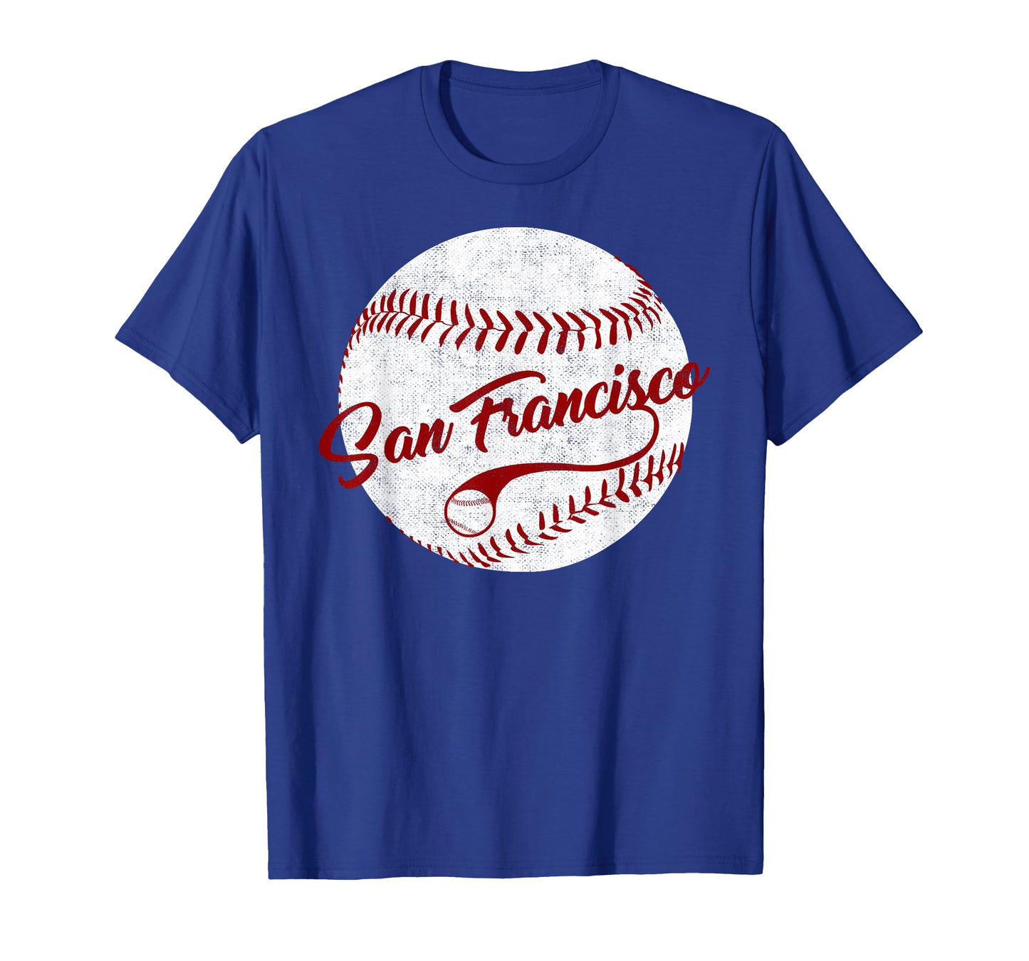 Baseball San Francisco Vintage Giant Ball, National Pastime T-Shirt