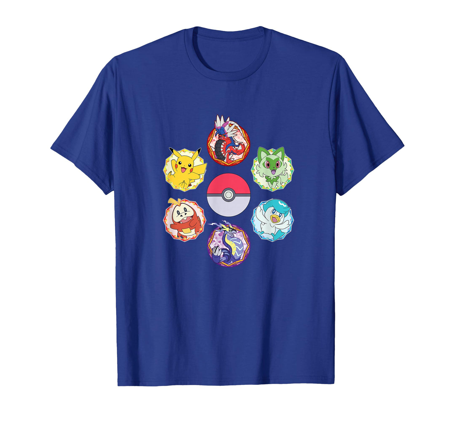 Pokémon - Sparkle Badges T-Shirt