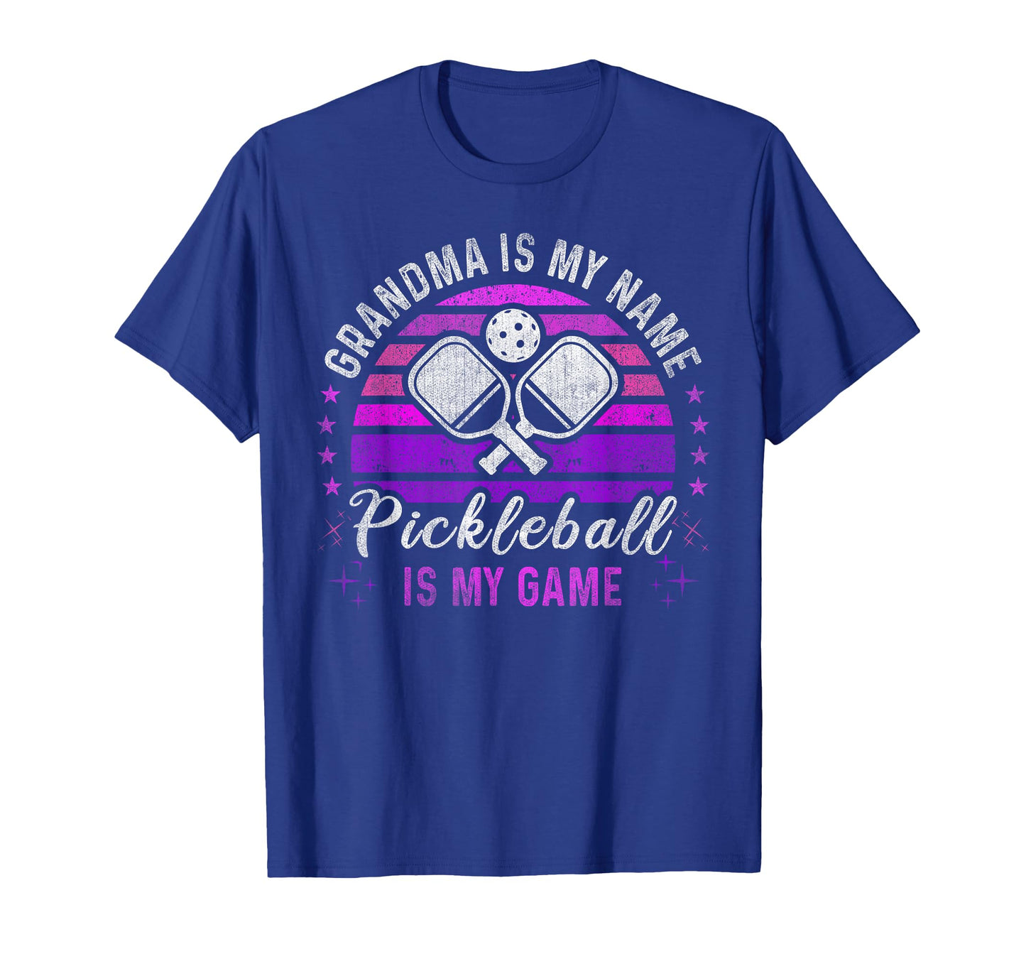 Grandma Is My Name Pickleball Is My Game Pickleball Grandma T-Shirt