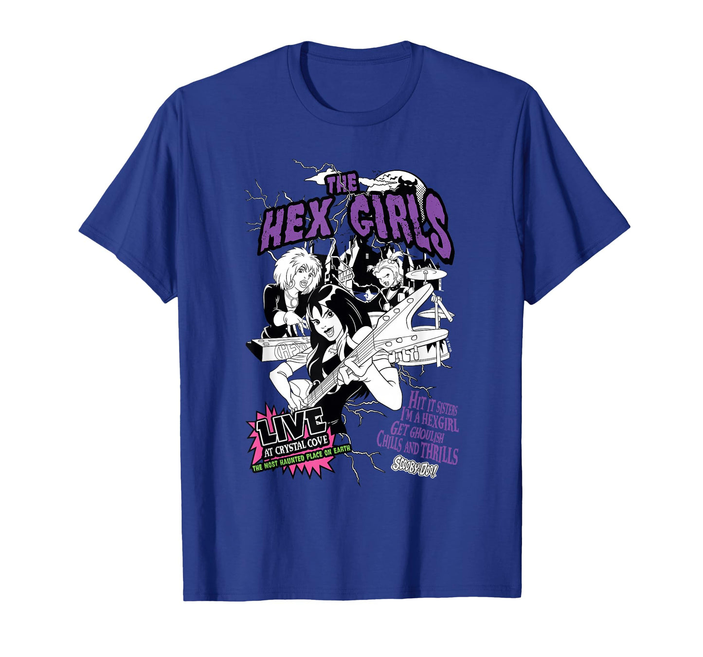 Scooby-Doo The Hex Girls Rockstars Music Concert Poster T-Shirt