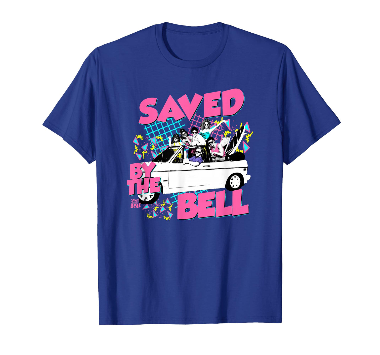 Saved By The Bell 90's Car Group T-Shirt