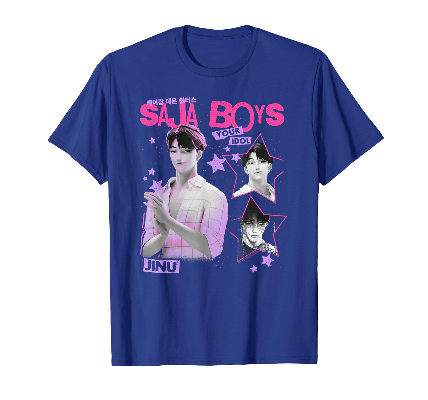 Kpop Demon Hunters Halloween Saja Boys Your Idol Jinu T-Shirt