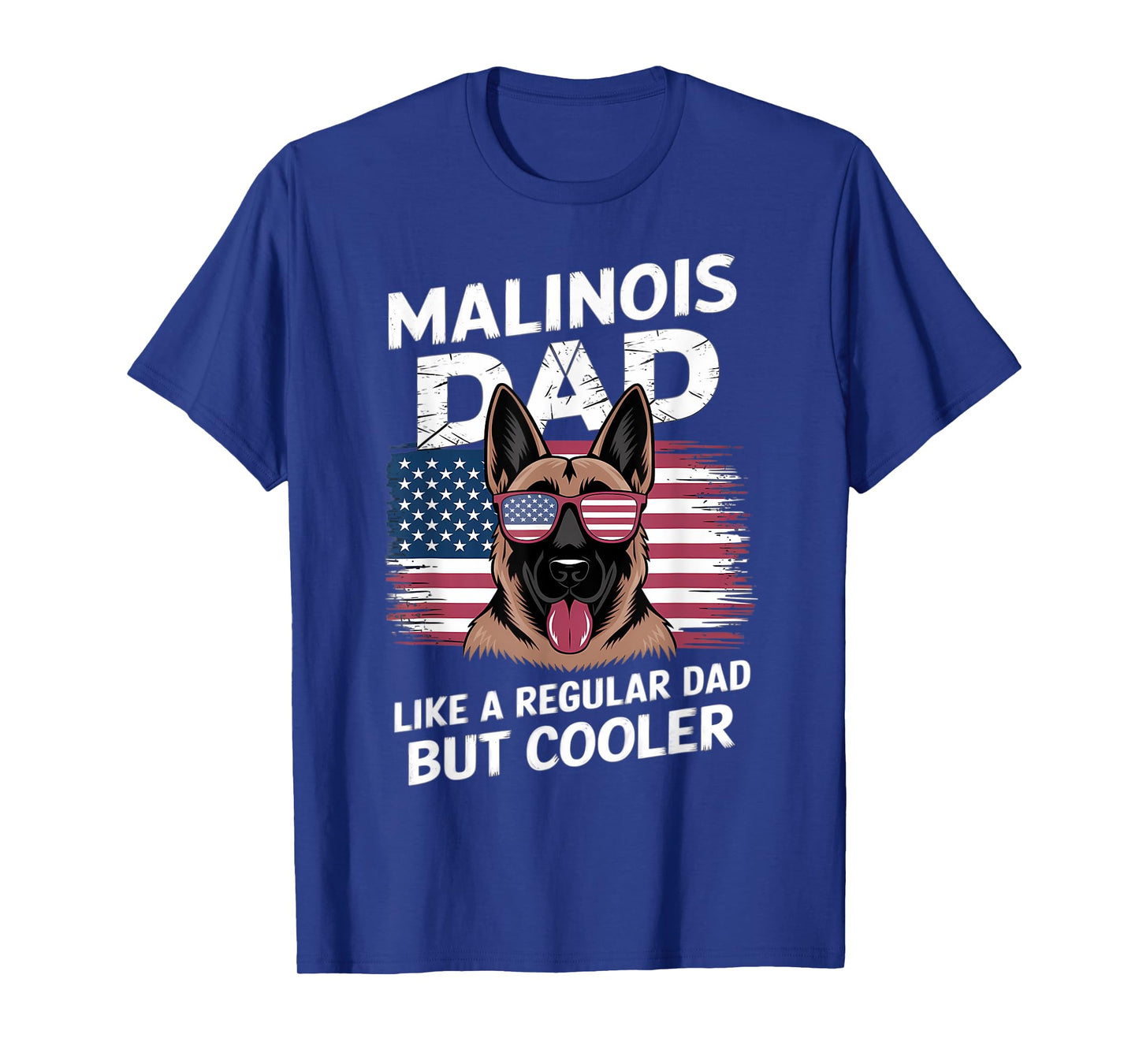 Malinois Dad – Funny Father’s Day Dog Design T-Shirt for Men