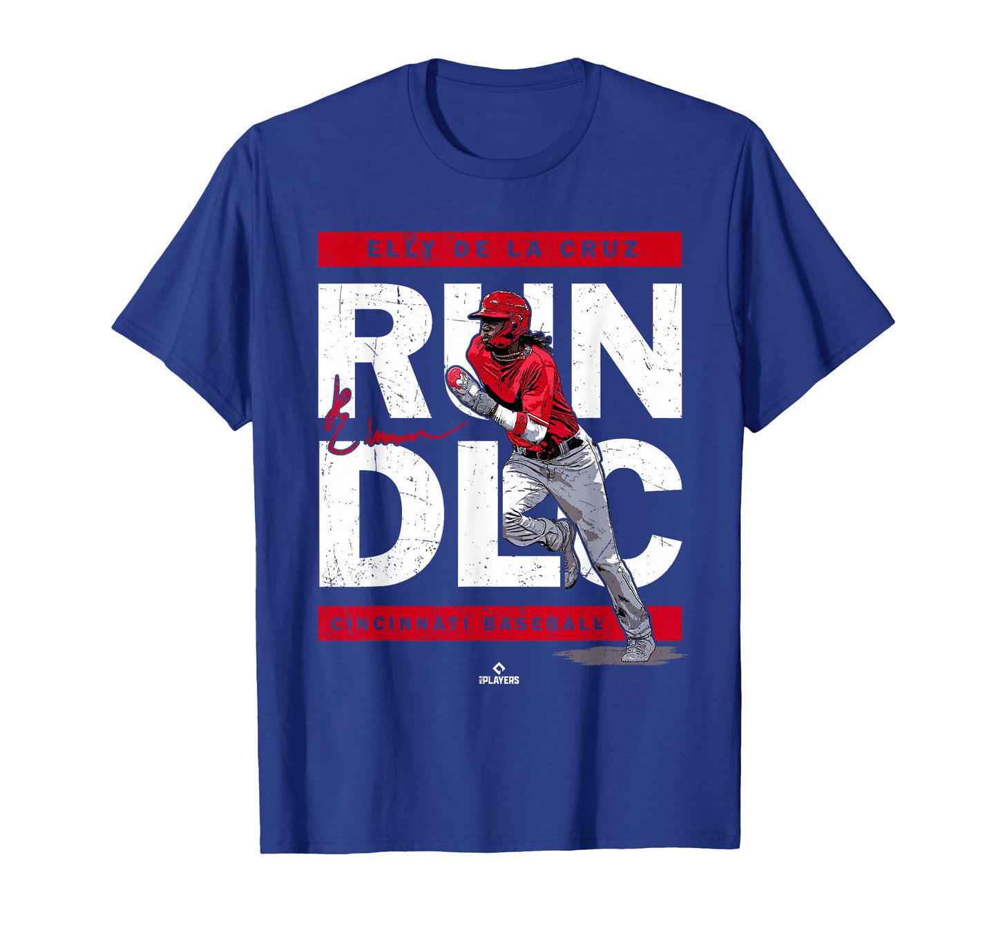 Run DLC Elly De La Cruz Cincinnati MLBPA T-Shirt