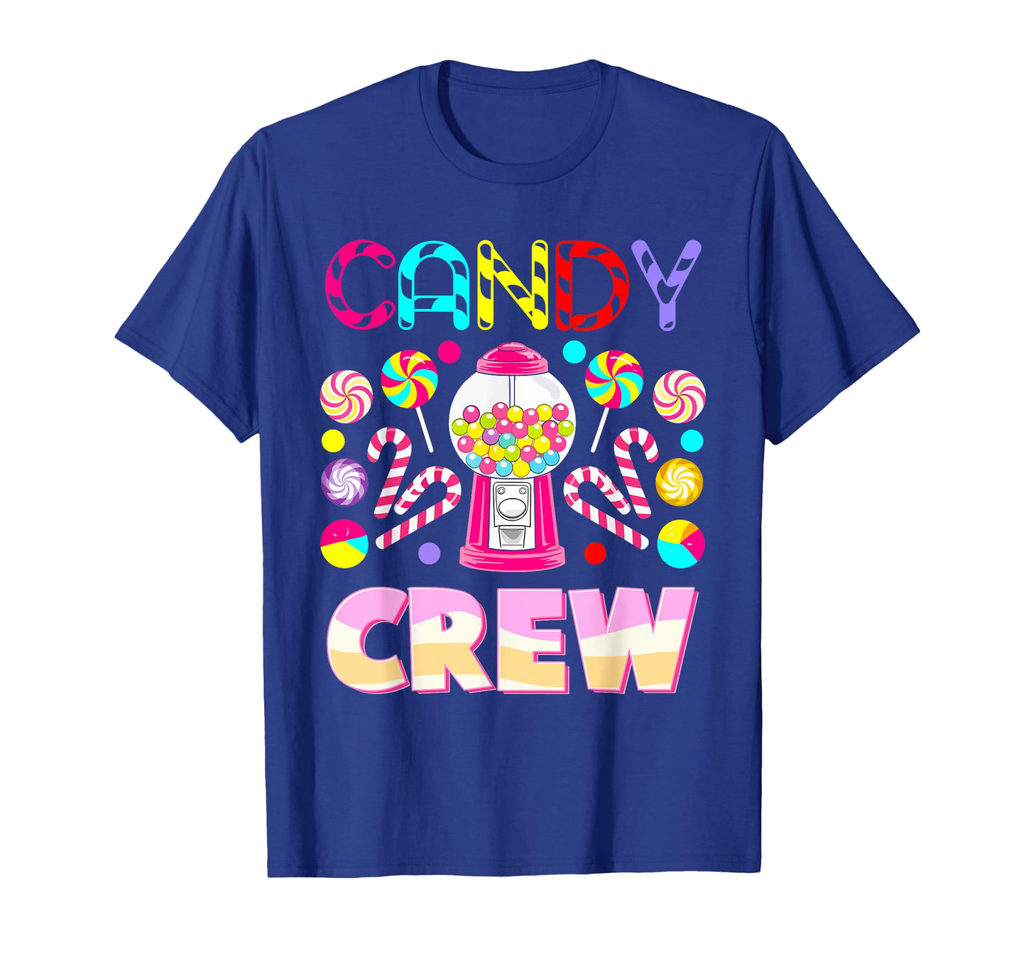 Funny Cute Candy Land Candy Crew Party Halloween Costumes T-Shirt