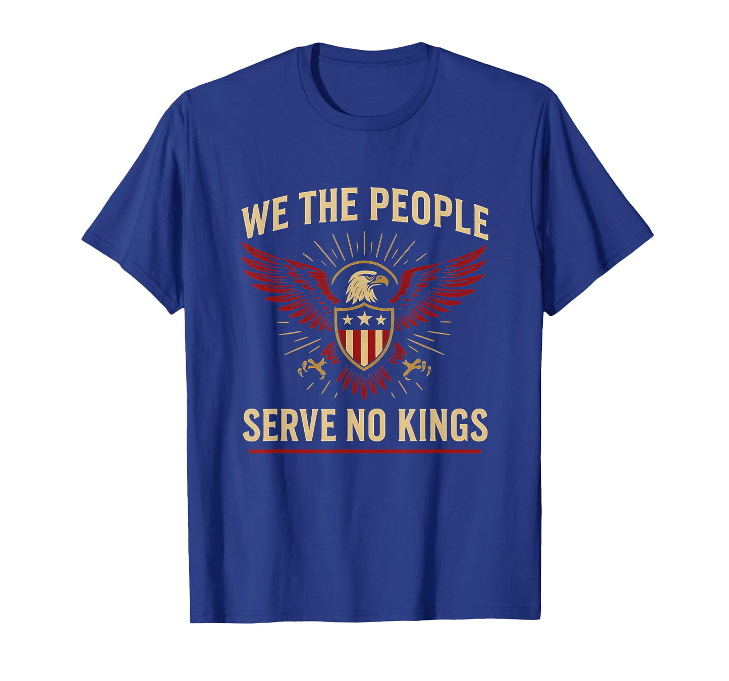 American Patriotic Freedom Lovers No Kings American Pride T-Shirt