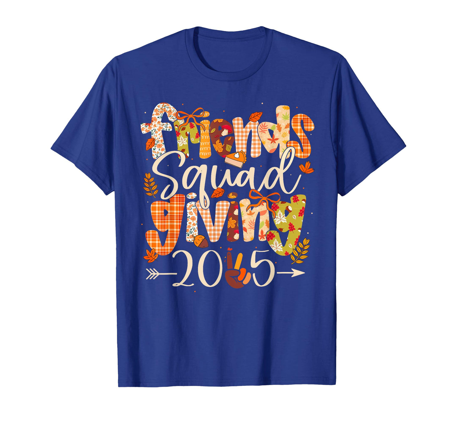 Friendsgiving 2025 Squad Group Matching Thanksgiving T-Shirt