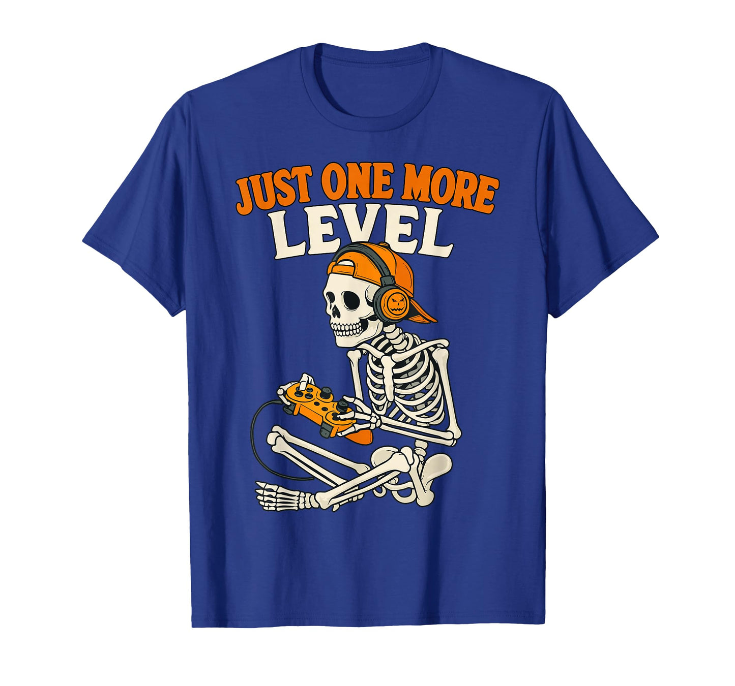 Funny Video Game Halloween Skeleton Gamer Costume Men Boys T-Shirt