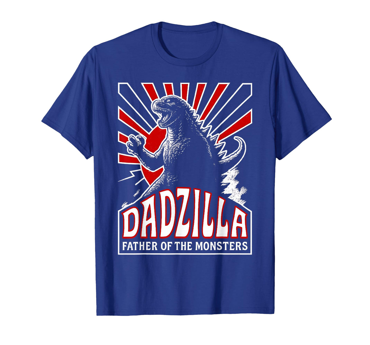 Vintage Dadzilla Father Of The Monsters Mens Fathers Day T-Shirt