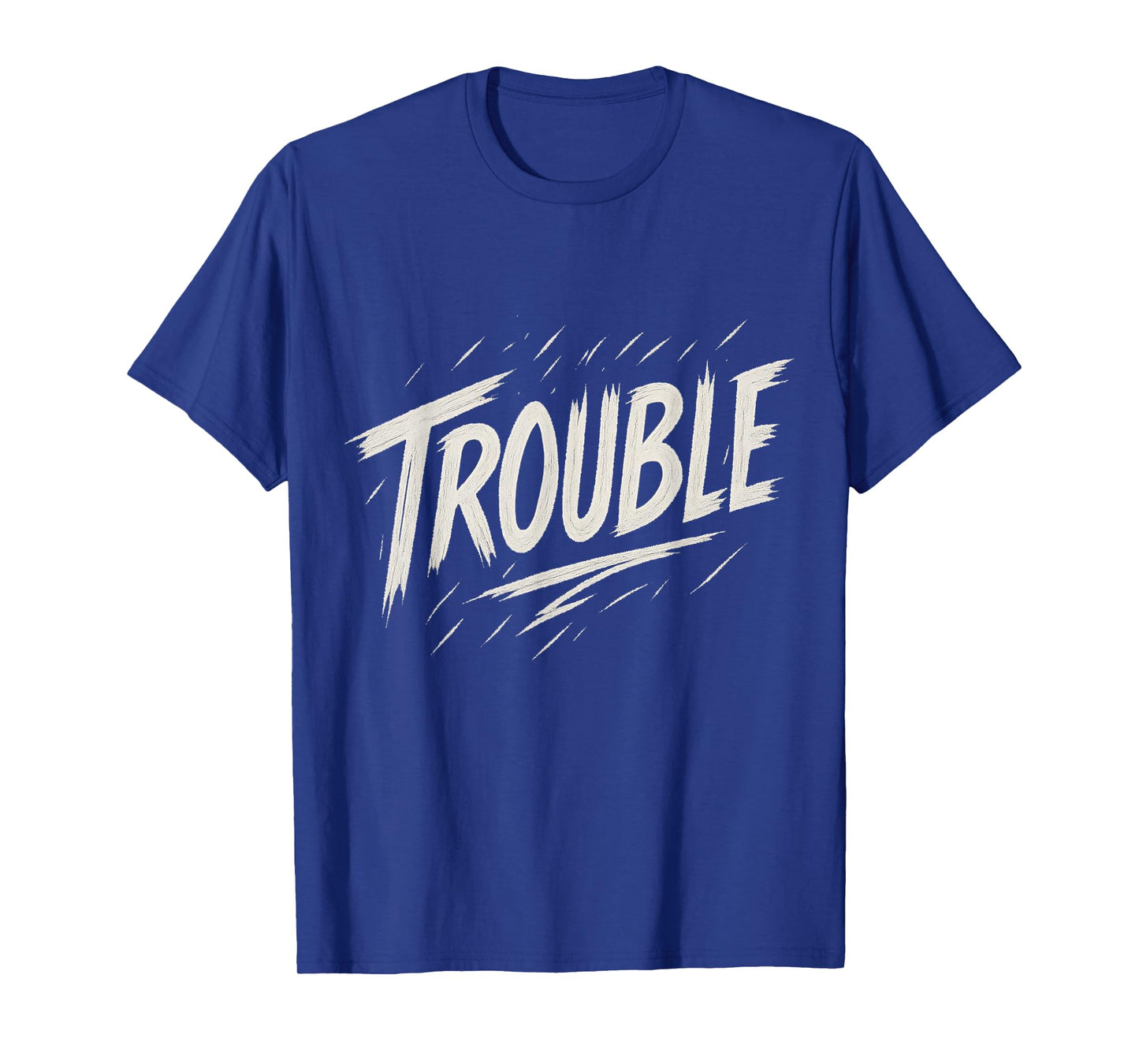 Where I Go Trouble Follows Funny Couple Matching Trouble T-Shirt