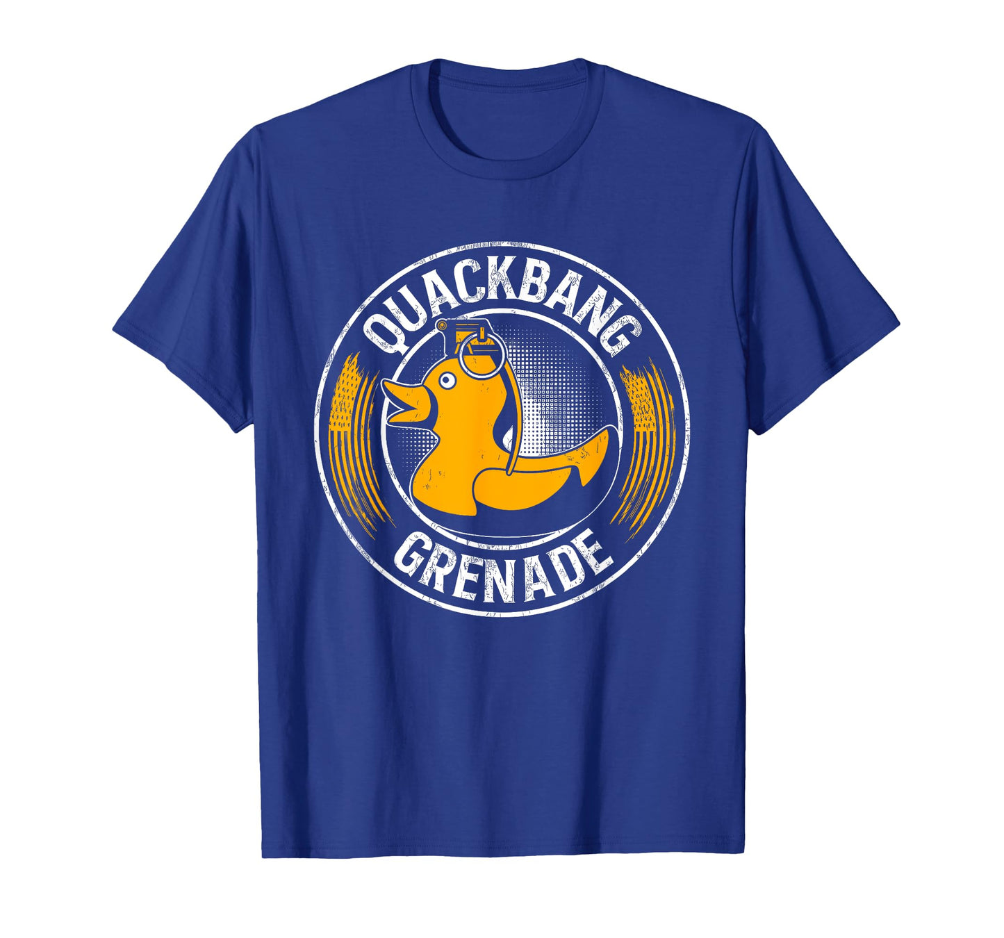 Funny Quackbang Quote Grenade Design T-Shirt