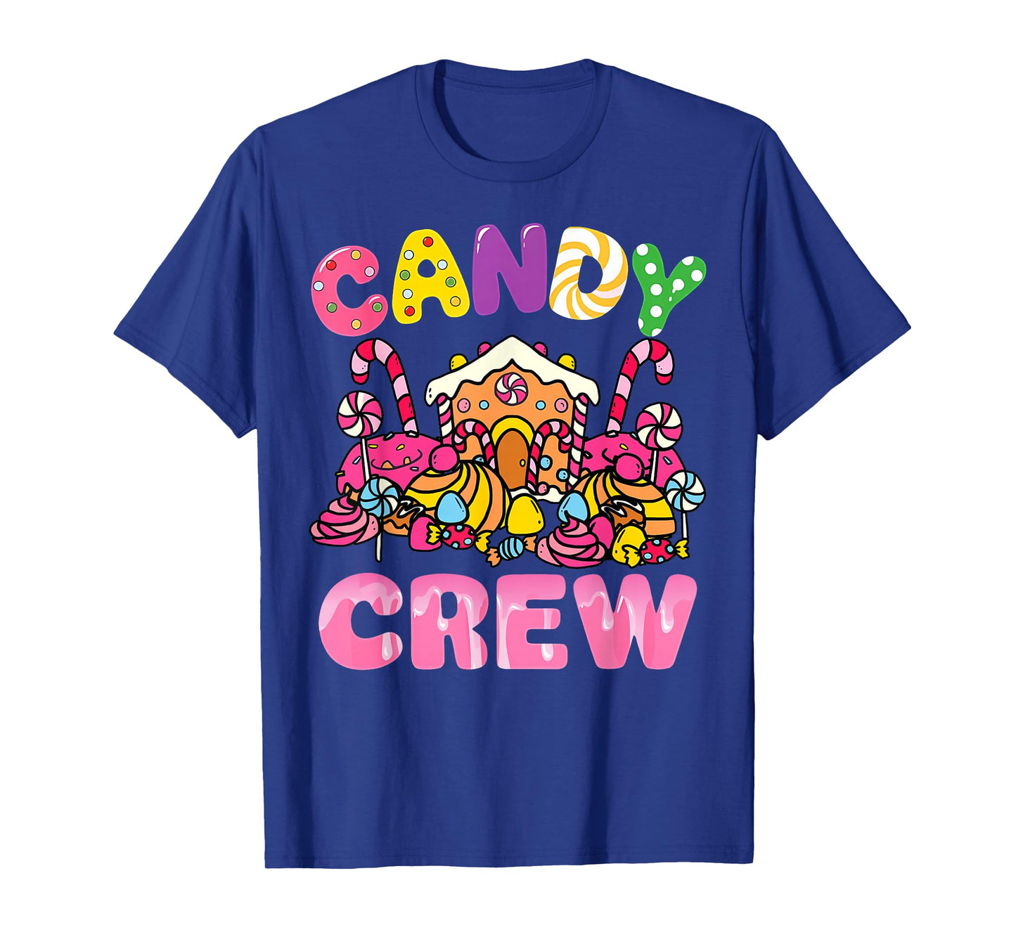 Candy Crew Candy Costume Women Candy Land Kids Sweetie T-Shirt