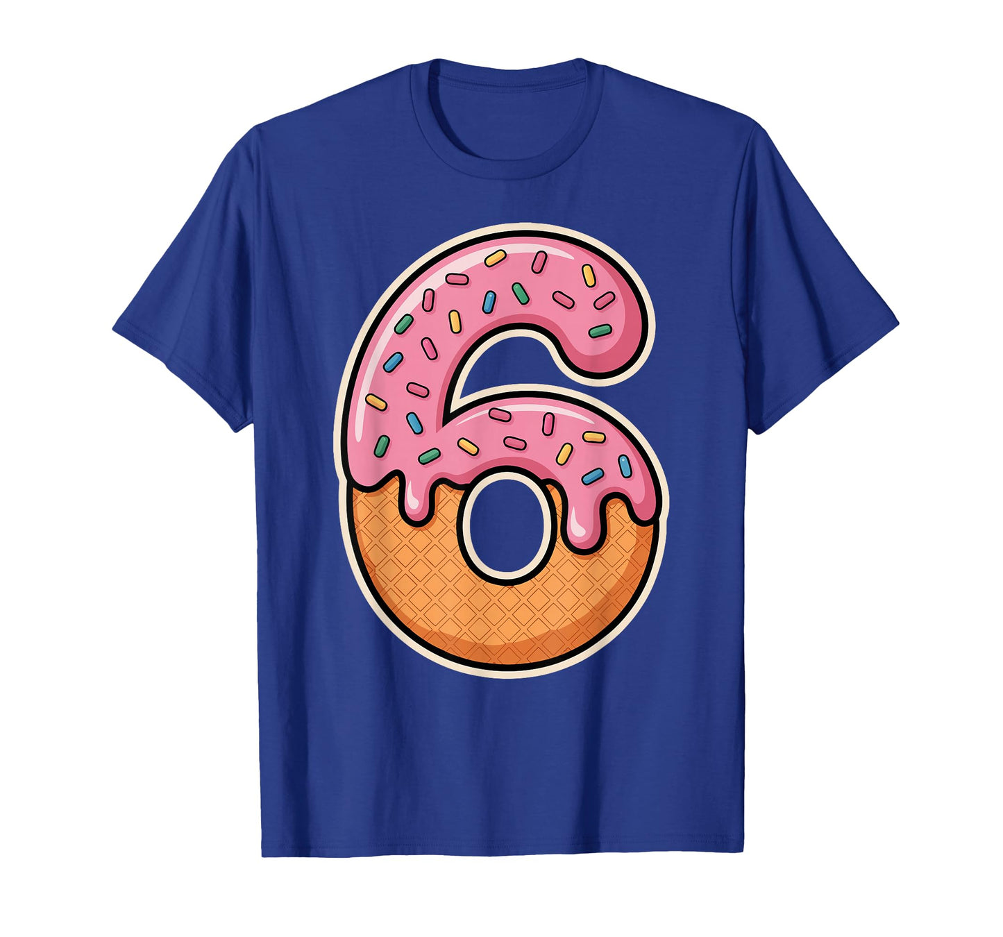 67 Halloween Costume Duo Matching Number 6 and 7 Ice Cream T-Shirt