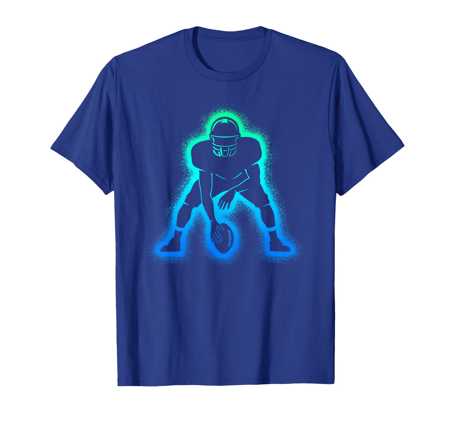 American Football Player Men Boys Football T-Shirt