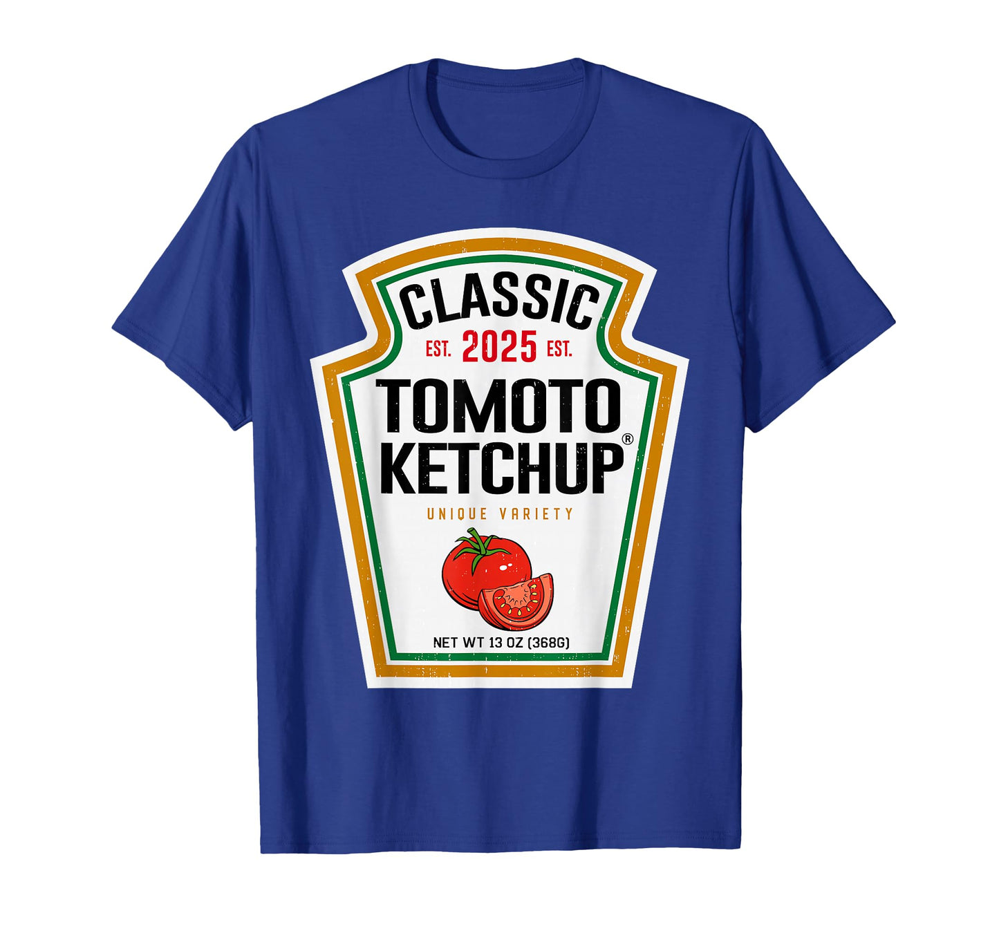 Tomato Ketchup Condiment DIY Halloween Costume Matching T-Shirt