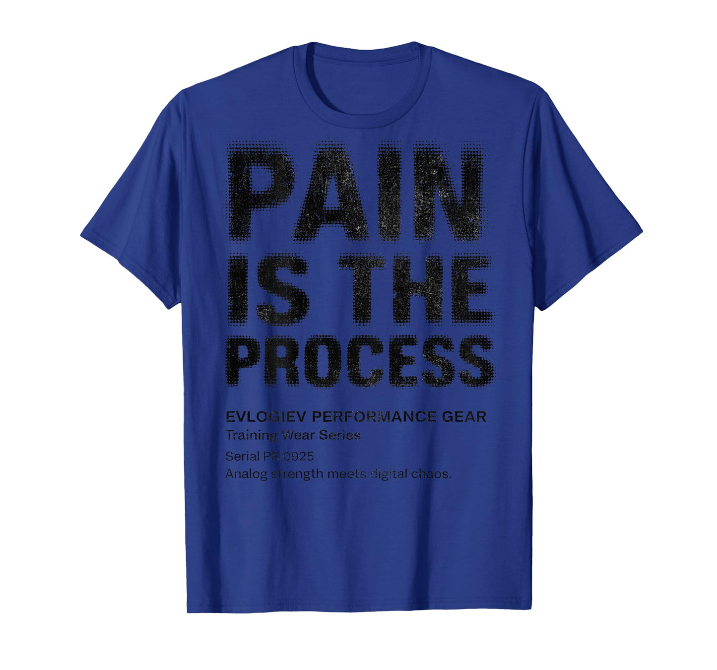 Fitness Quote Y2K Gym Training Back Print Yoga Sport Workout T-Shirt