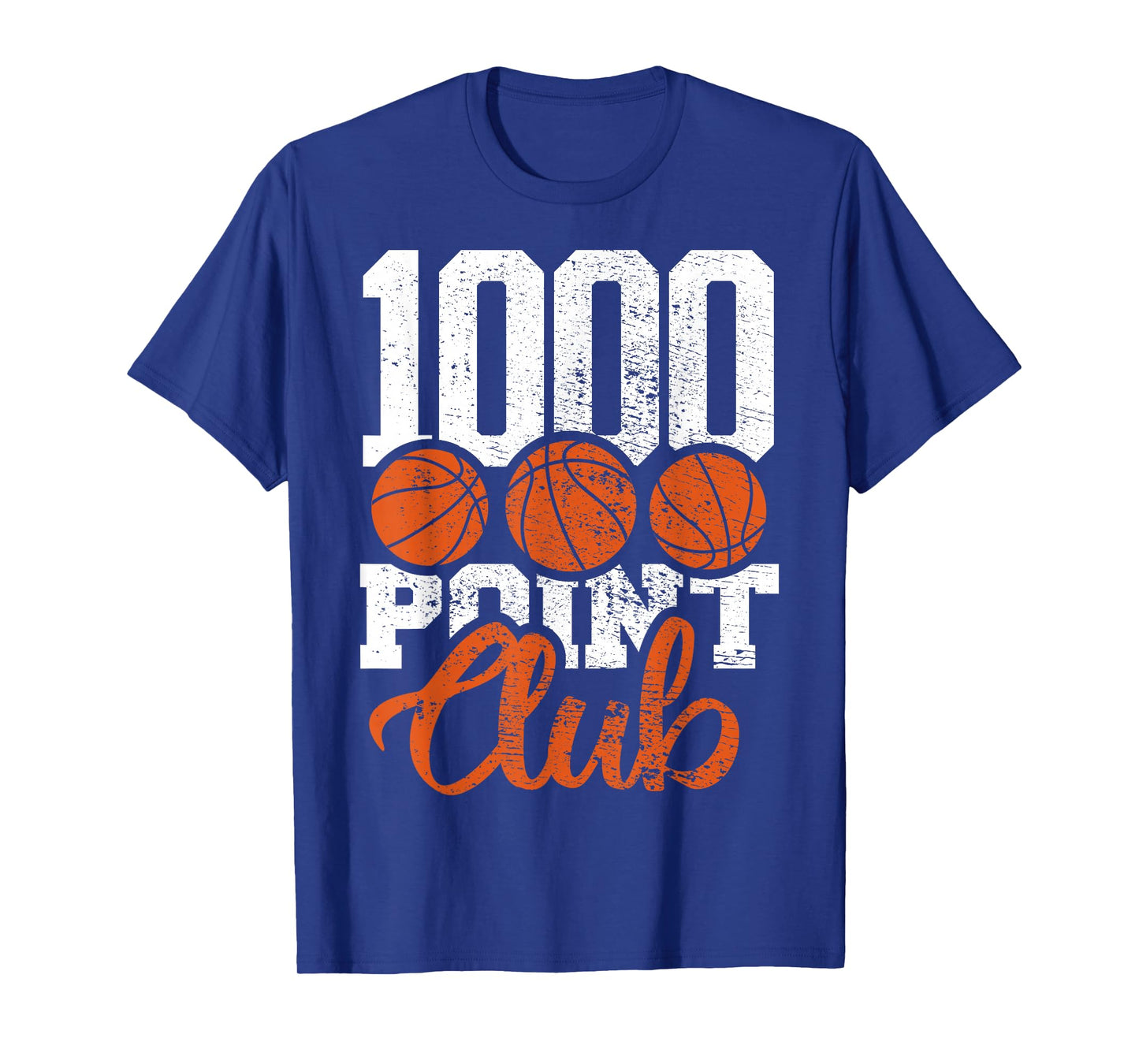 1000 Points Basketball Club Scorer Squad Basketball Player T-Shirt