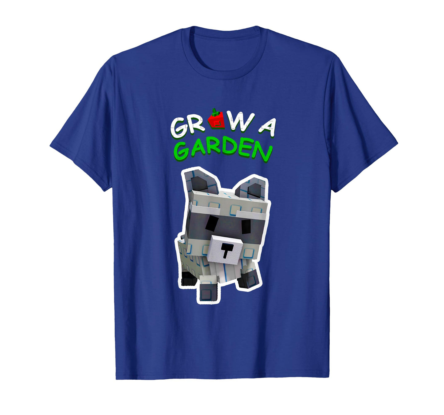 Grow a Garden Raccoon Pet Animal Gamer Fan T-Shirt