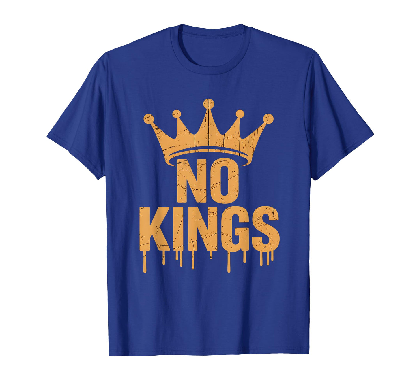 No Kings Protest Democracy No Kings in America Patriotic T-Shirt