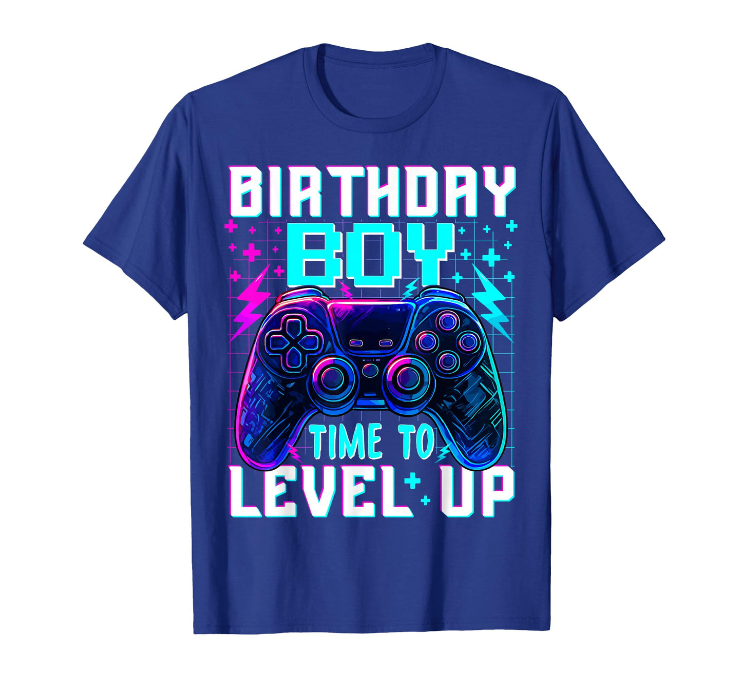 Controller Birthday Boy Time to Level Up Video Game Boys T-Shirt