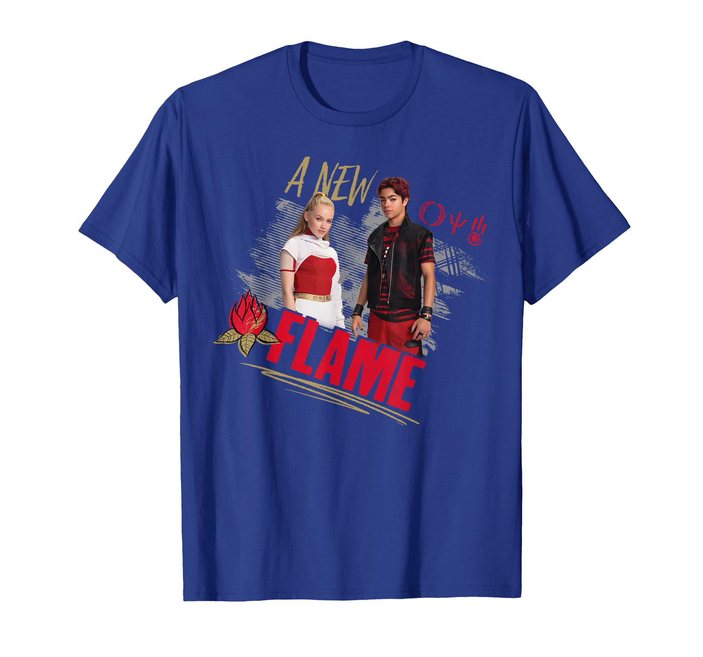 Disney Zombies 4 Nova and Victor A New Flame Official T-Shirt