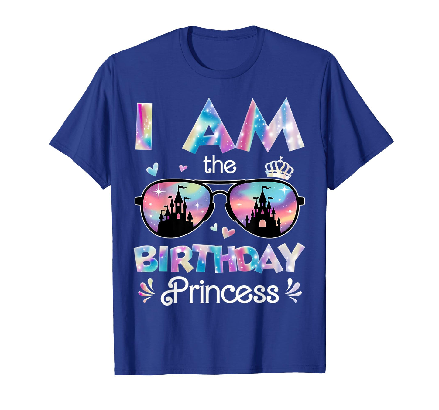 I Am The Birthday Princess Castle Sunglasses T-Shirt