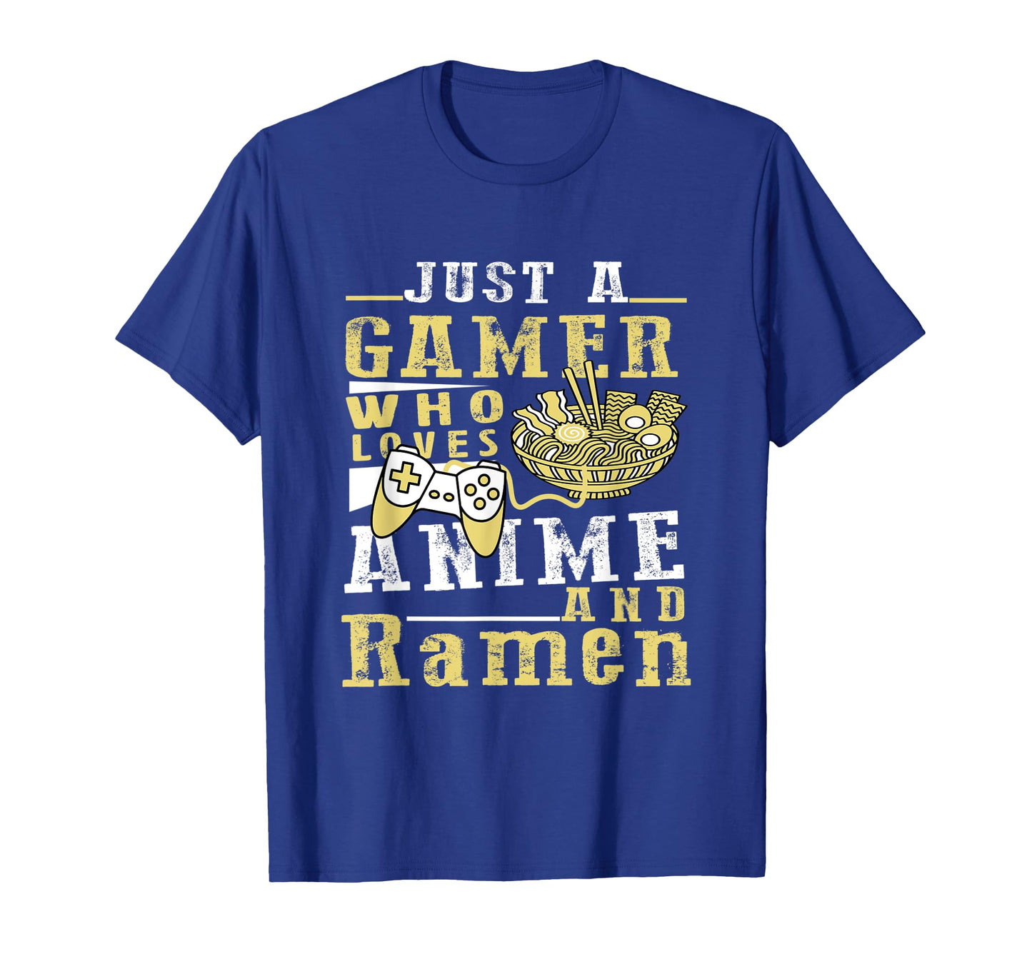 Just A Gamer Who Loves Anime Ramen And Game Anime Lover Boy T-Shirt