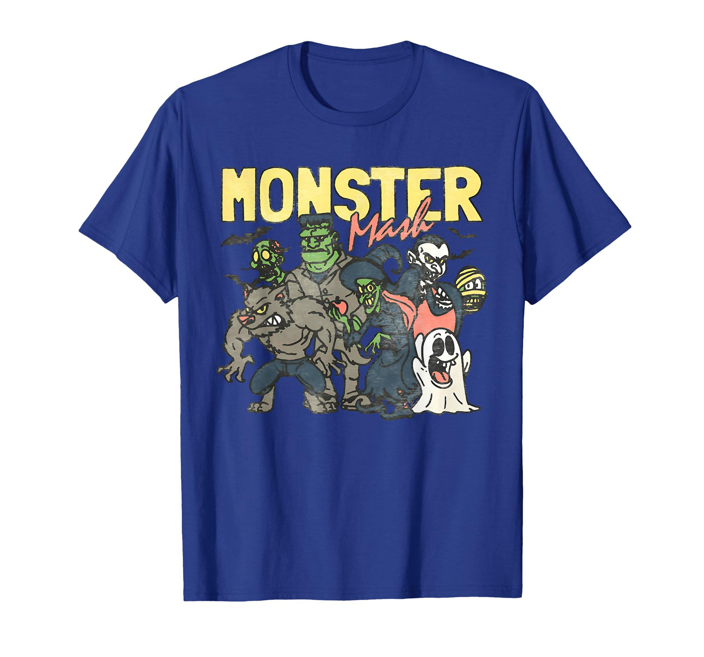 Monster Mash Happy Halloween Spooky Season Trick Or Treat T-Shirt