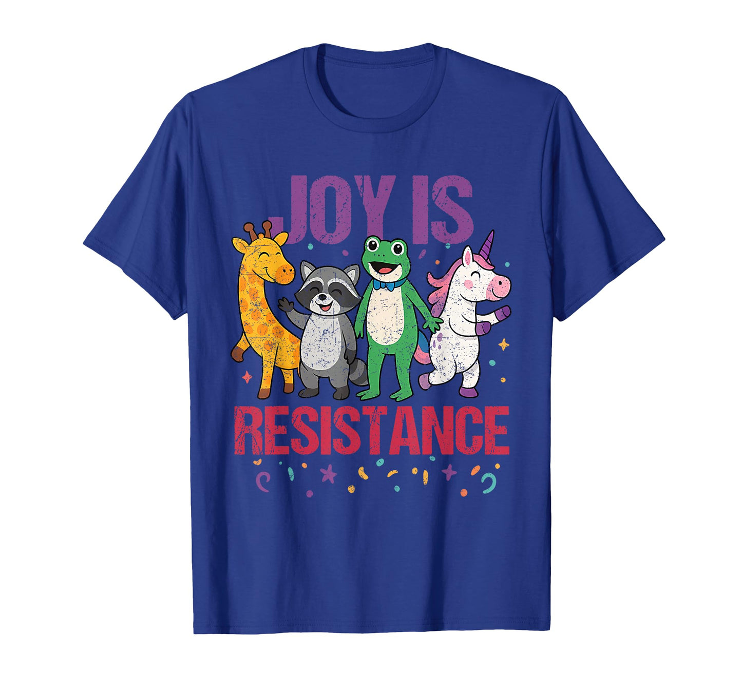Joy is Resistance - Portland Frog Protest T-Shirt
