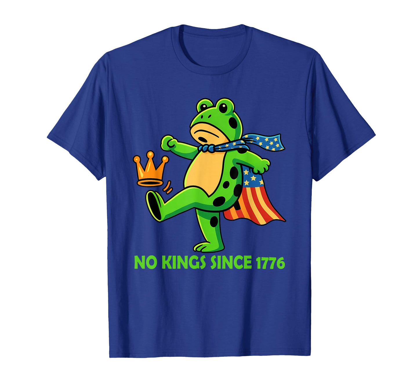 Frog Protest No Kings in America T-Shirt