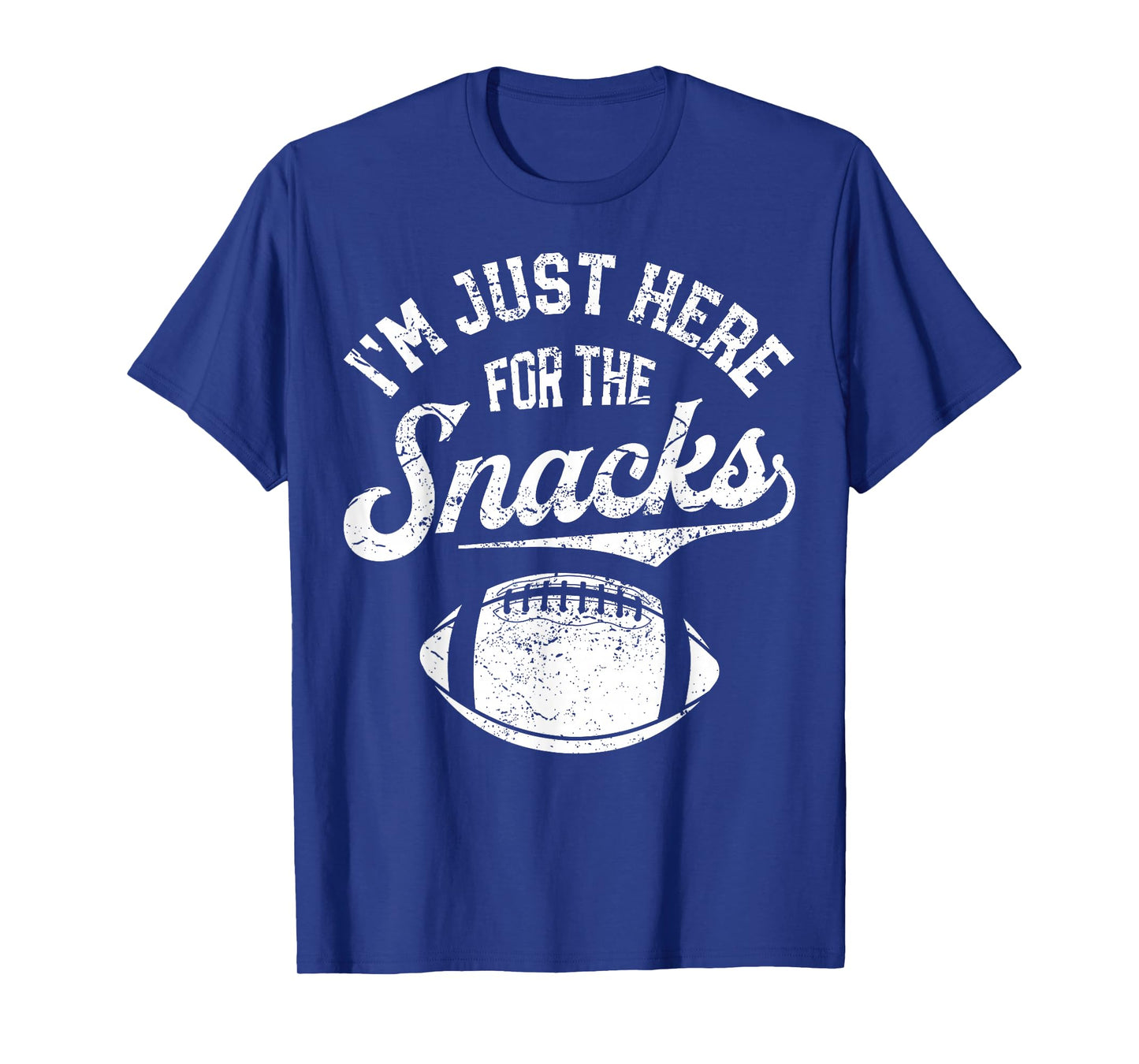 I'm Just Here For The Snacks Funny Fantasy Football League T-Shirt
