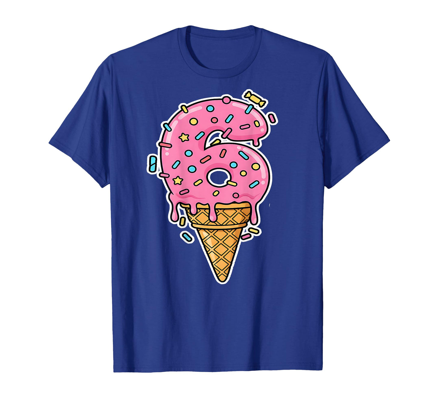 Number 6 Shirt Costume Adult Pink for Women Men Kids Back T-Shirt