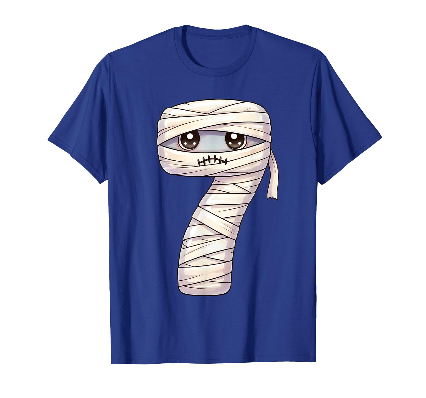 Fun Six Seven 6 7 Meme Design Couples Halloween Mummy T-Shirt