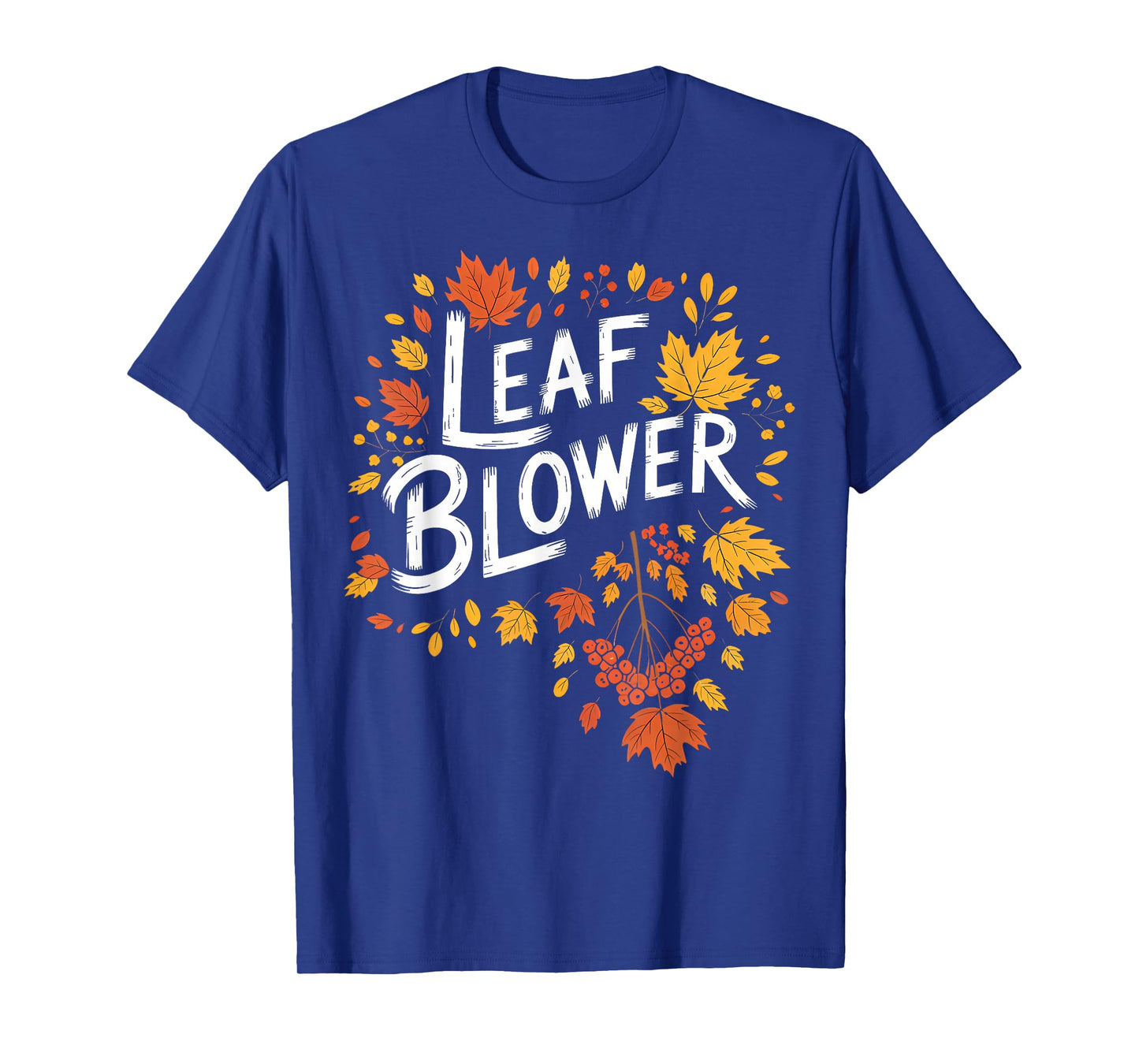 Very Spooktacular Fall Leaf Blower Sucking for Everyone T-Shirt