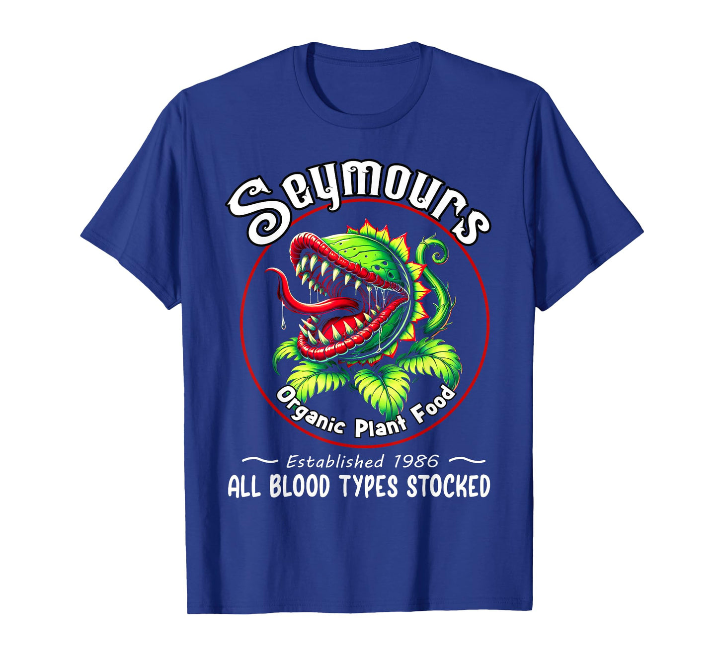 Organic Plant Food Humor Horror Retro Apparel T-Shirt
