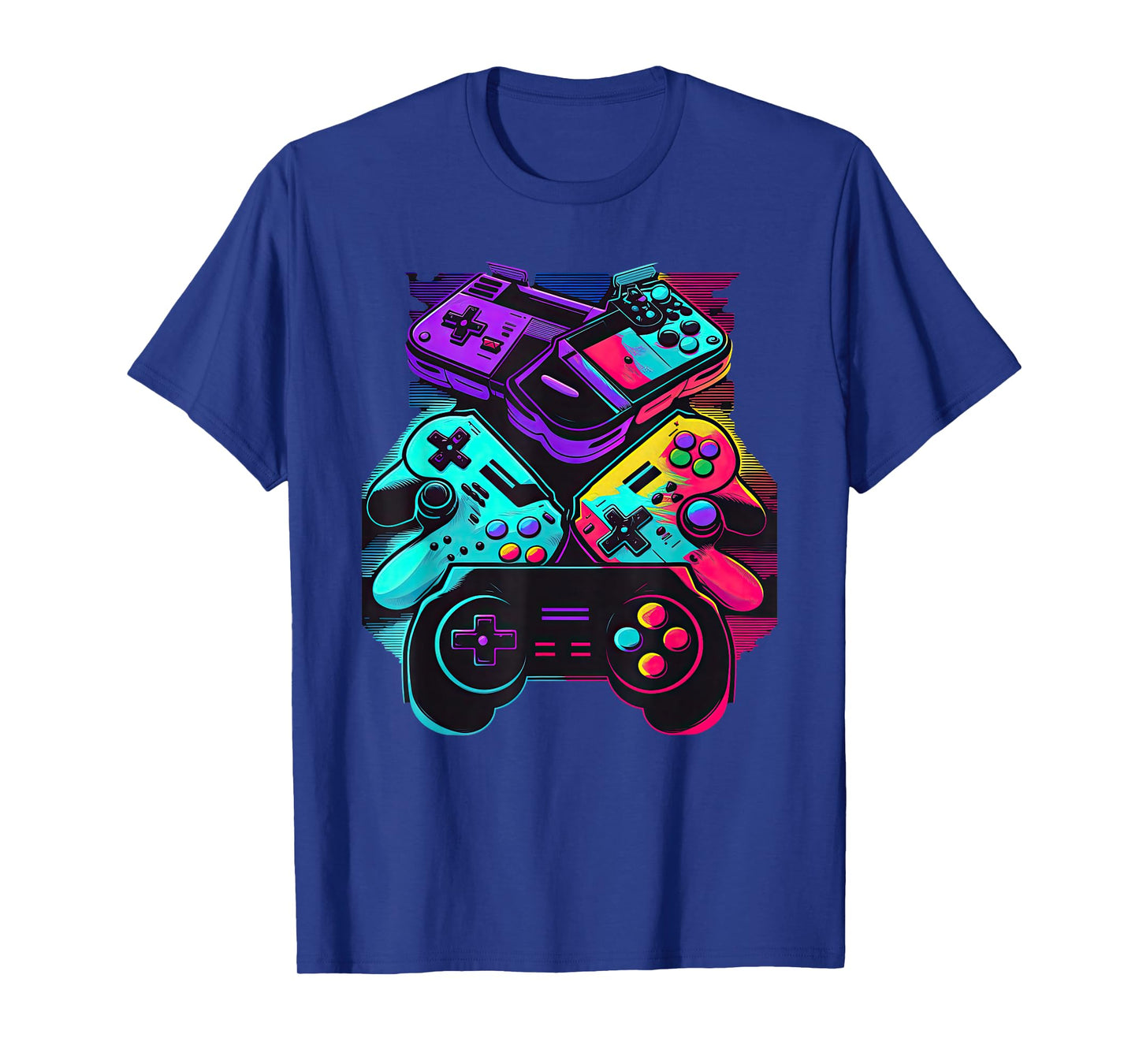 Console Control Classic Black Gaming T-Shirt