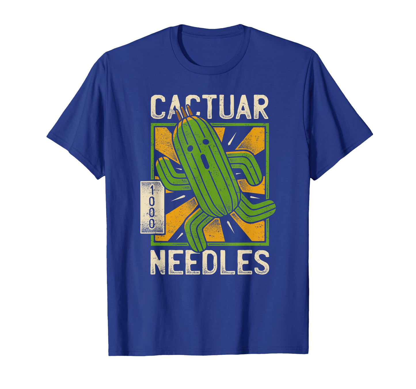 Vintage Cactuar Needles Lover Cactus Plants Gaming Run T-Shirt