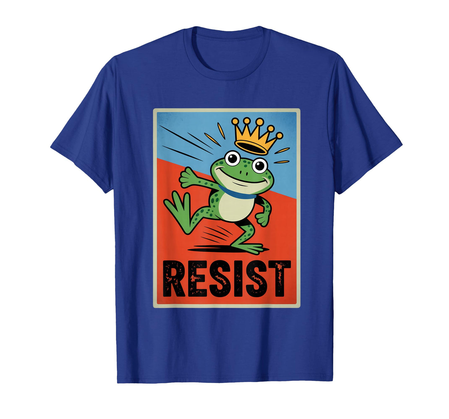 No Kings Funny Portland Frog Protest Resist T-Shirt