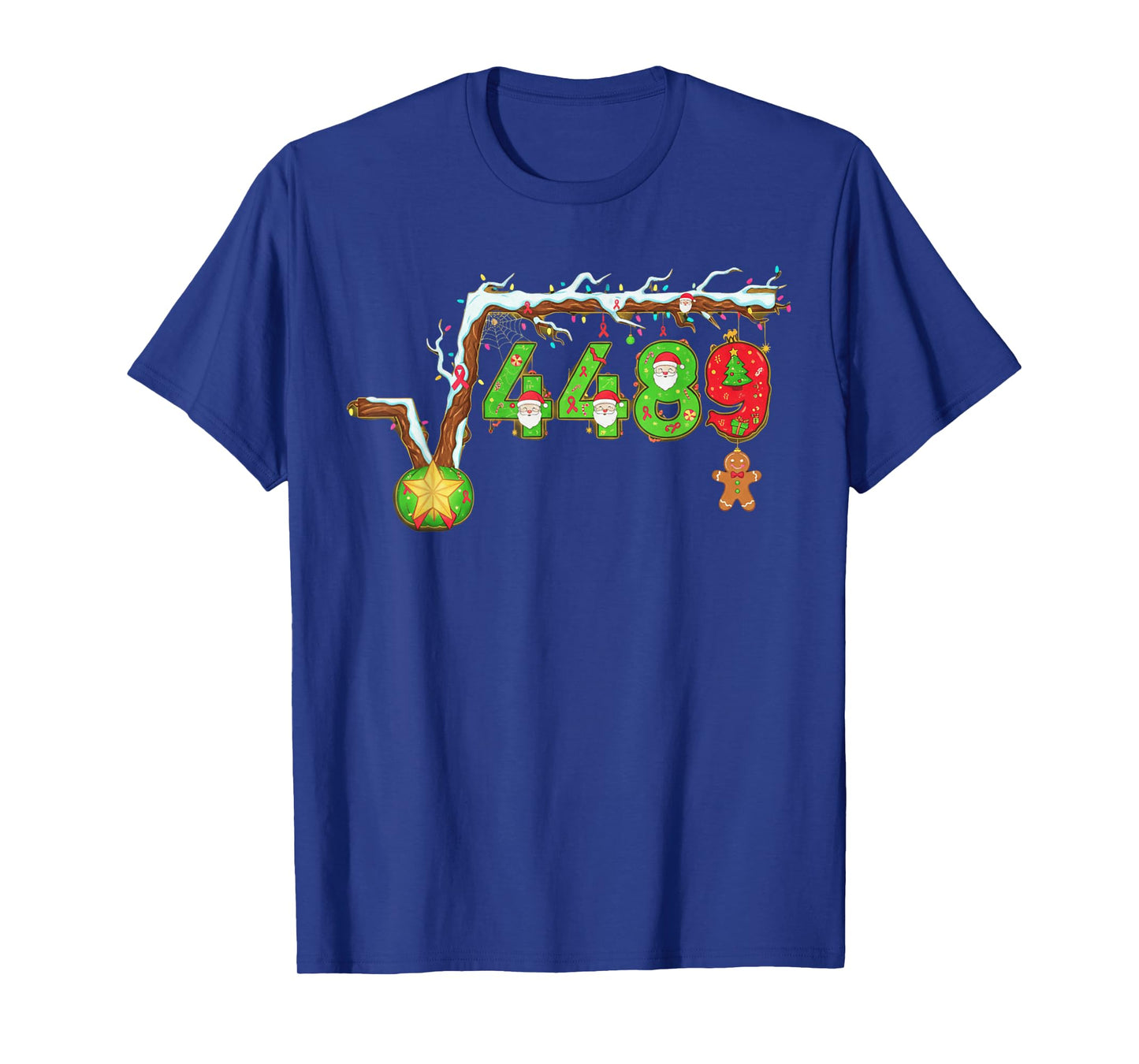 Funny Root Six Seven 67 Meme Funny Christmas Cookies Xmas T-Shirt