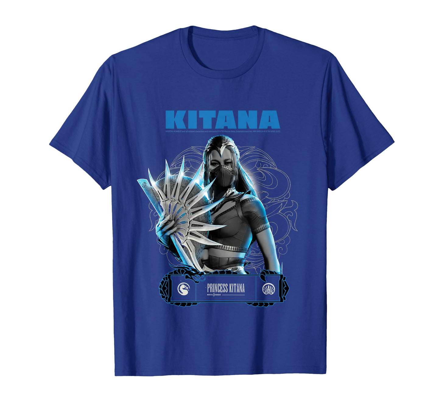 Kitana Mortal Combat Merch Princess Kitana T-Shirt