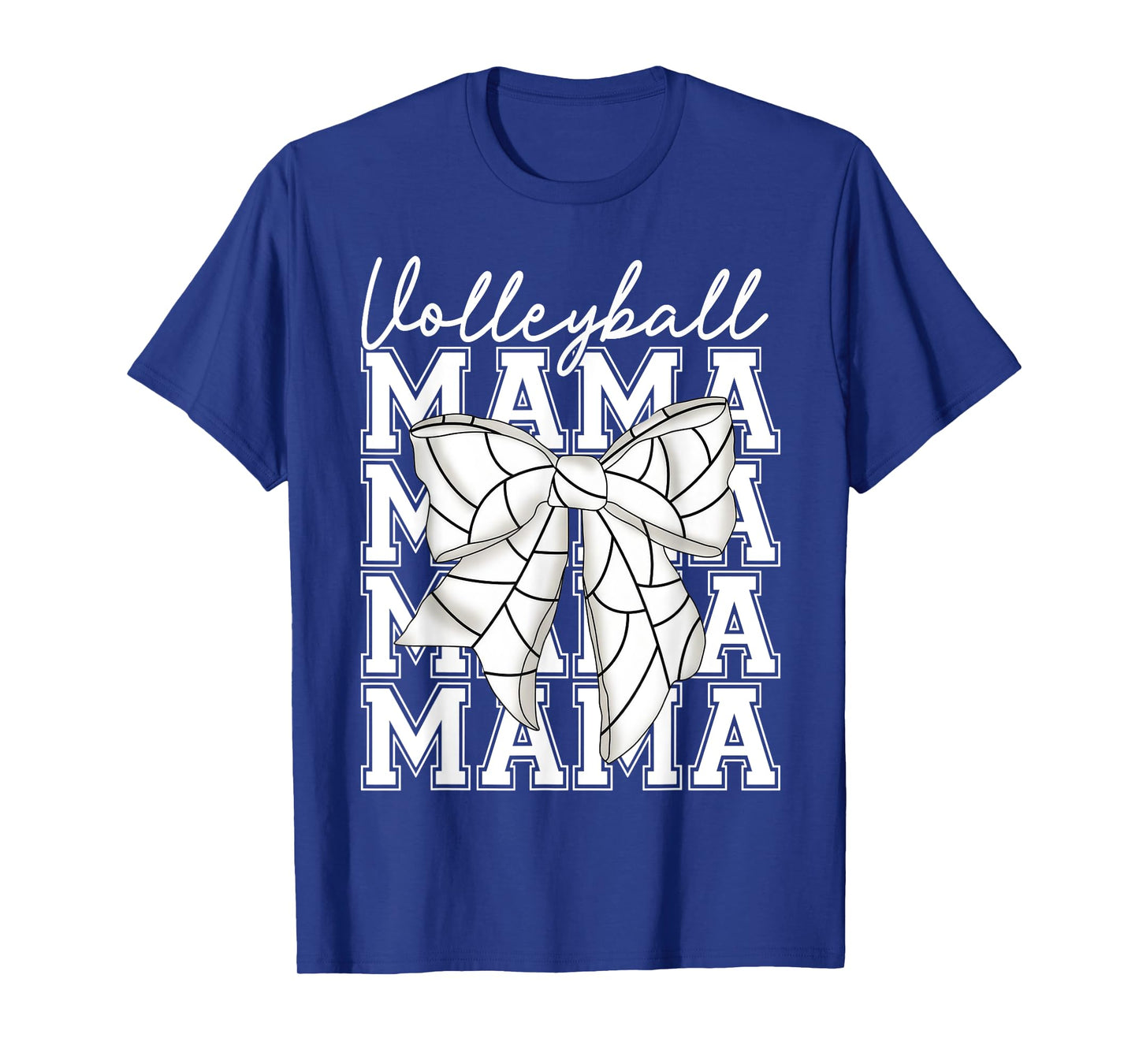 Volleyball Mama Shirt Game Day Cute Retro Volleyball Mama T-Shirt