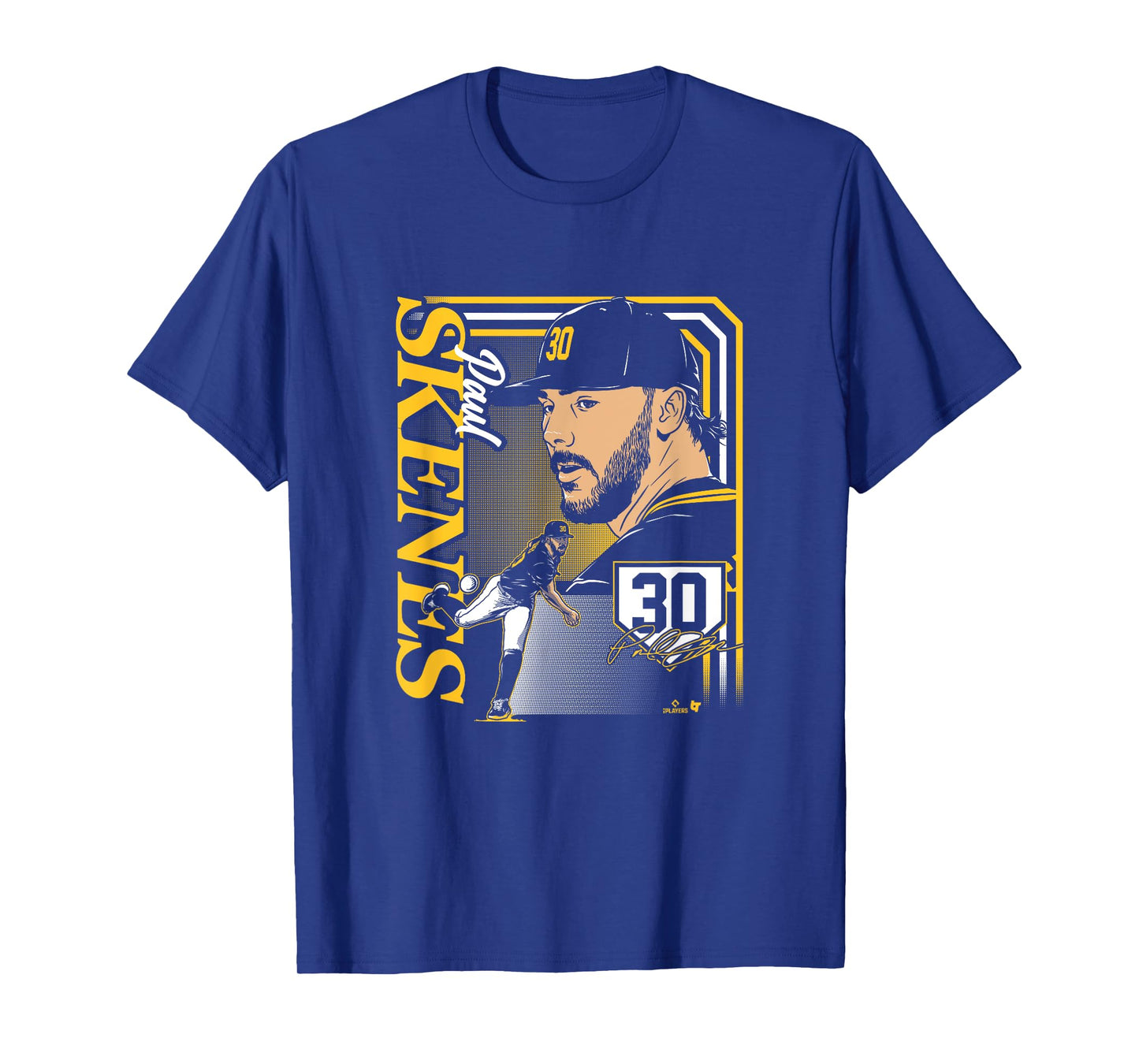 Paul Skenes Collage Frame - Pittsburgh Baseball T-Shirt