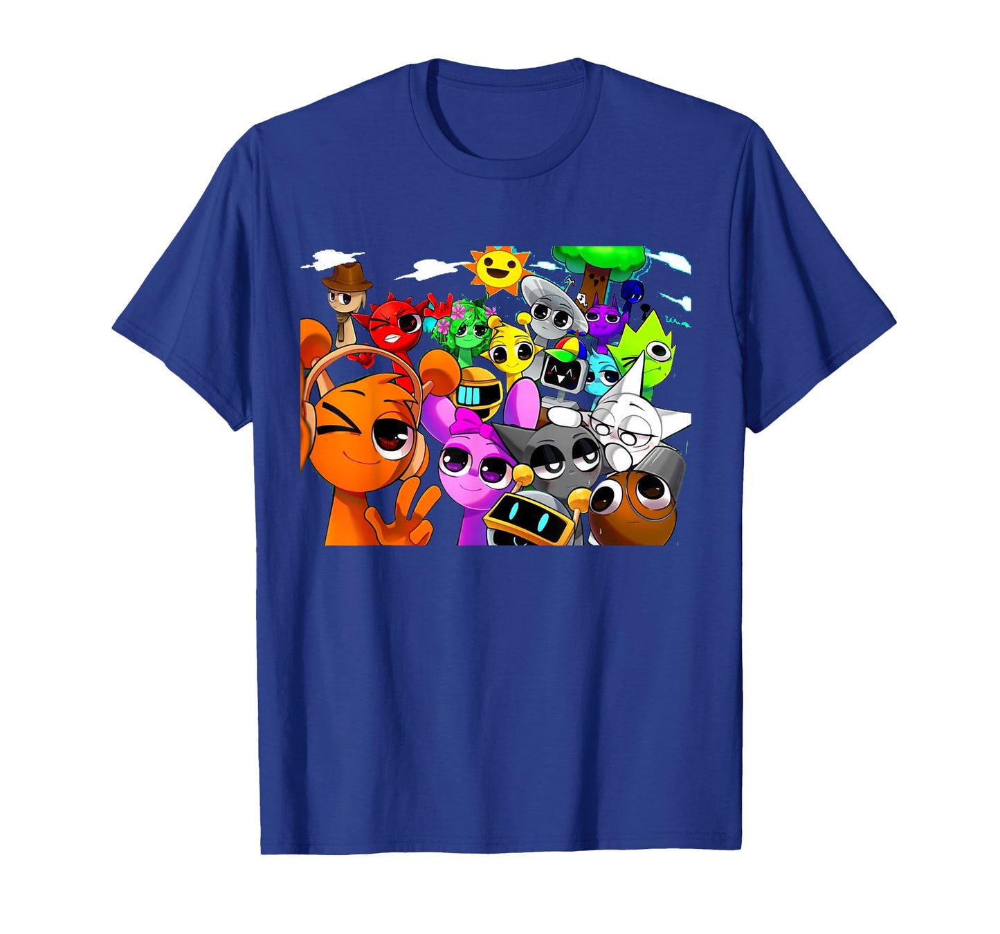 Sprunky Group! | Funbot Jevin Simon Oren Pinki T-Shirt