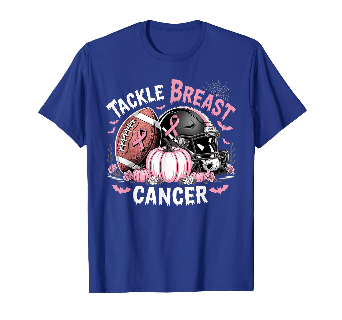 Tackle Breast Cancer Football Breast Cancer Awareness Month T-Shirt