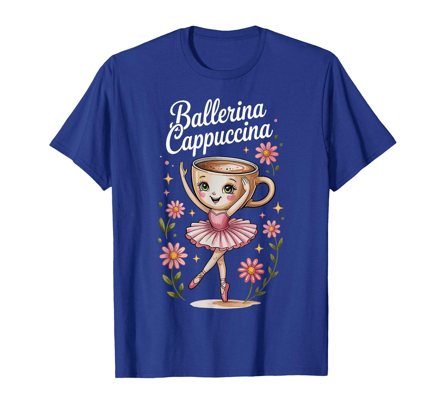 Kids Meme Italian Brainrot Ballerina Cappuccina T-Shirt