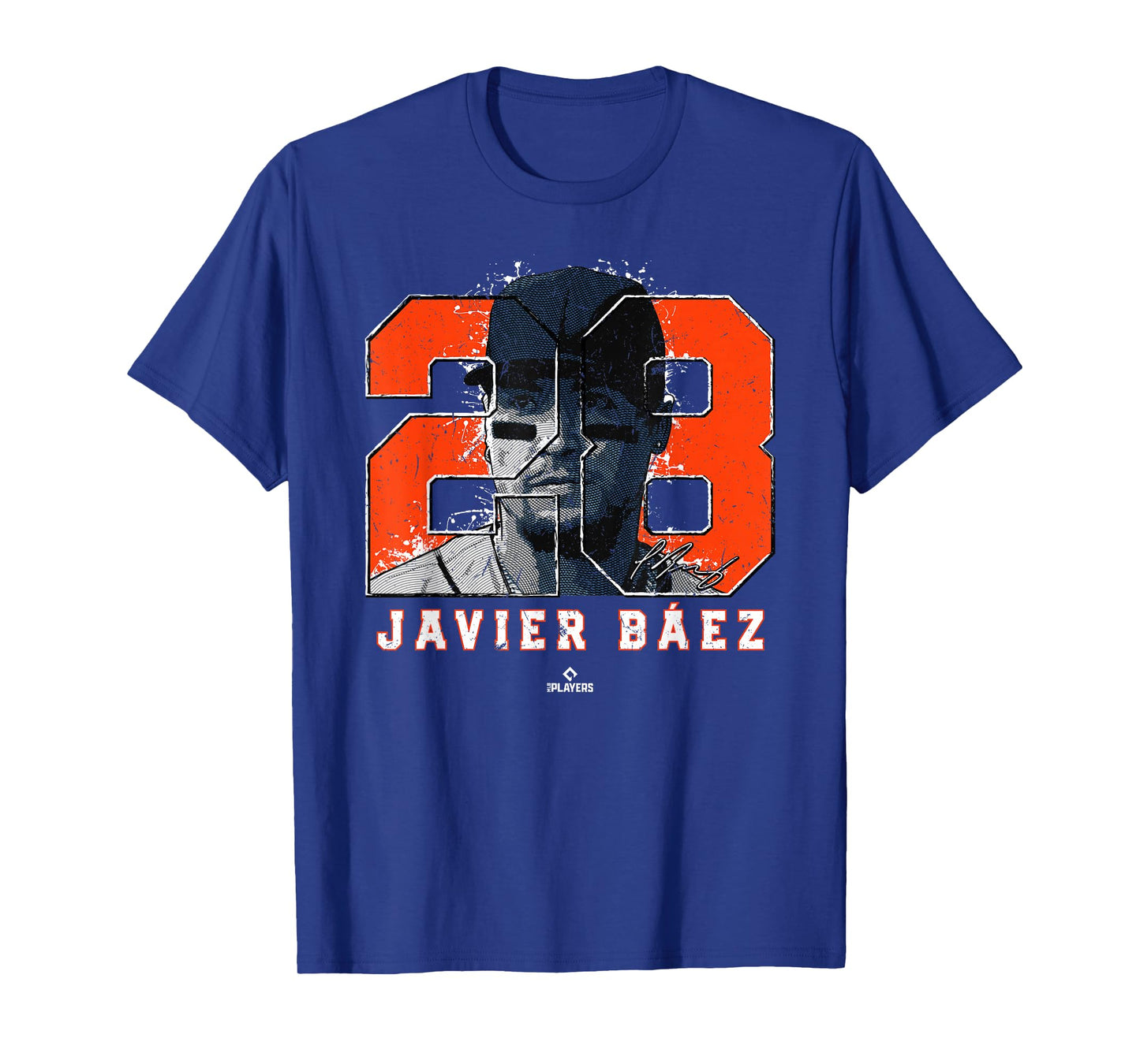 Javier Baez Silhouette Detroit Michigan MLBPA T-Shirt