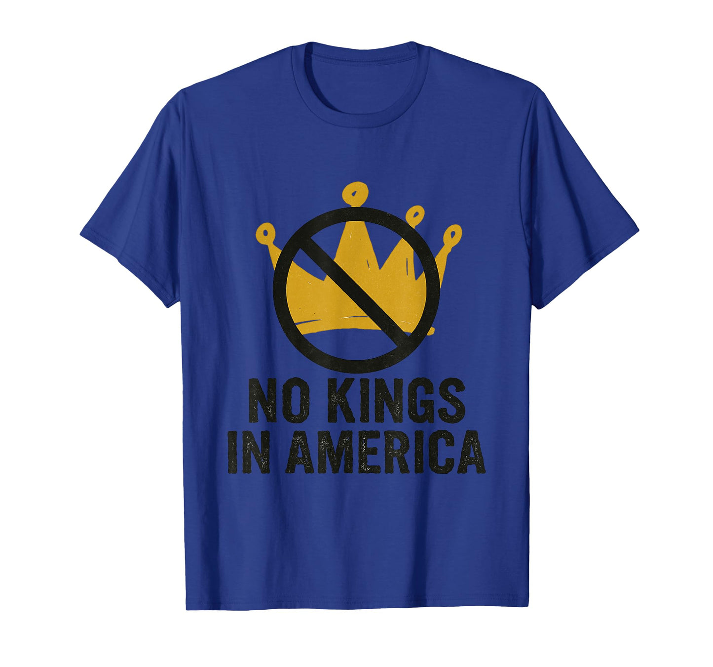 No Kings in America Political Men Women America Patriot T-Shirt