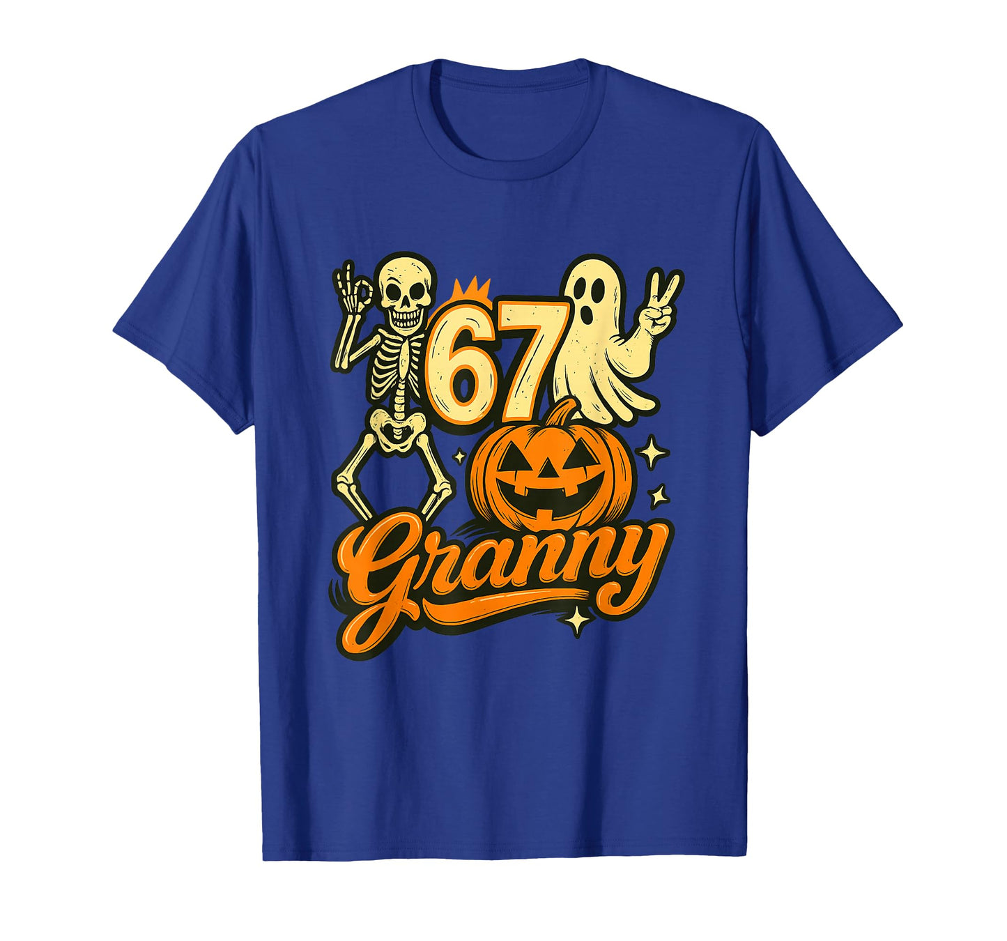 Haunted by 67 Six Seven 6 7 Meme Gen Alpha Halloween Shirt T-Shirt