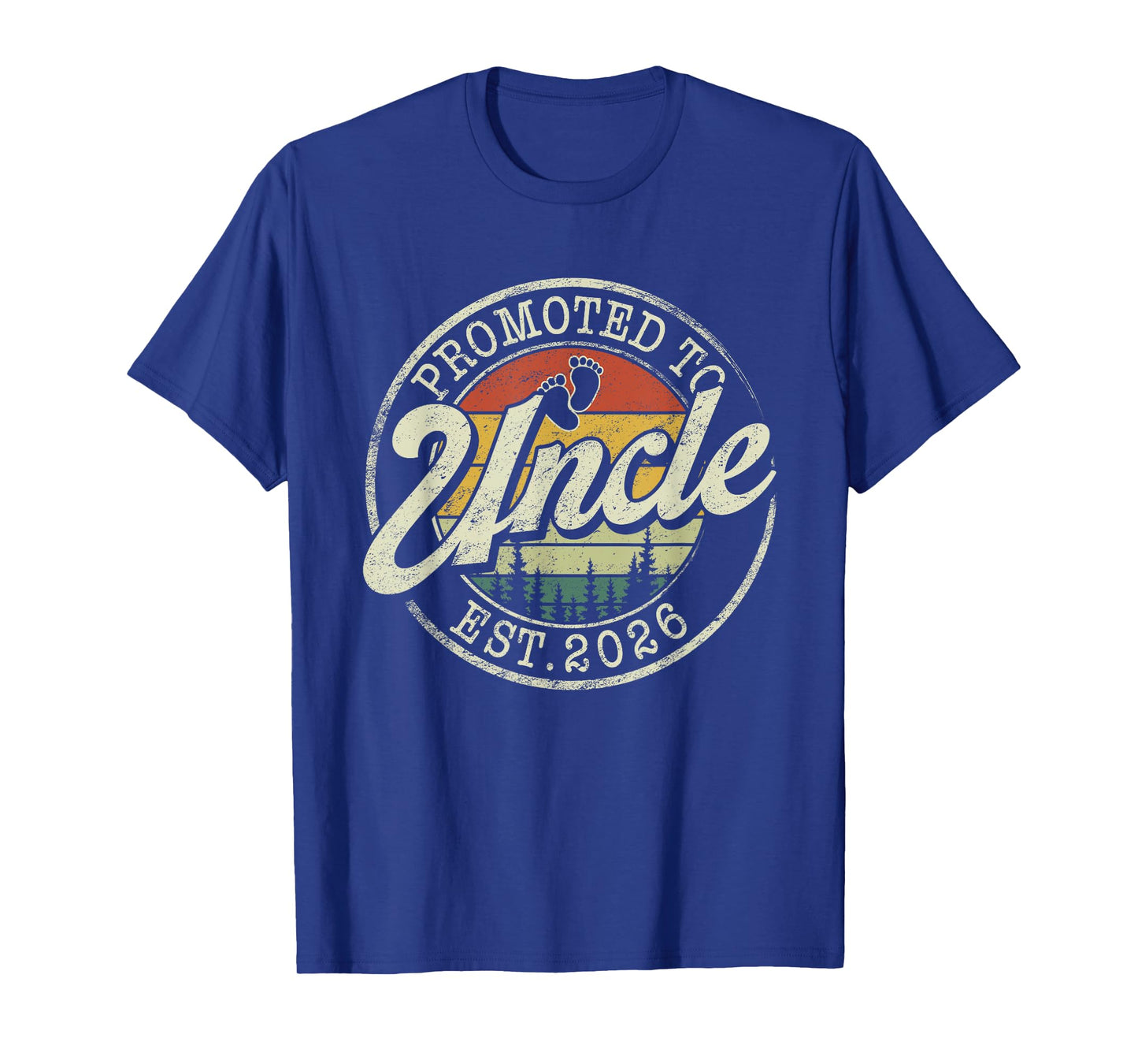 Promoted To Uncle Est 2026 Pregnancy Announcement T-Shirt